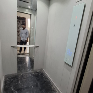 Staircase in 1 RK Apartment at Wave Prime Floors, Ram Nagar – for Rent