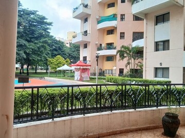 Balcony in 2 BHK Apartment at Magarpatta Jasminium, Hadapsar – for Rent