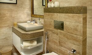 Bathroom in 4 BHK Apartment at Experion The Heart Song, Sector 108 – for Sale