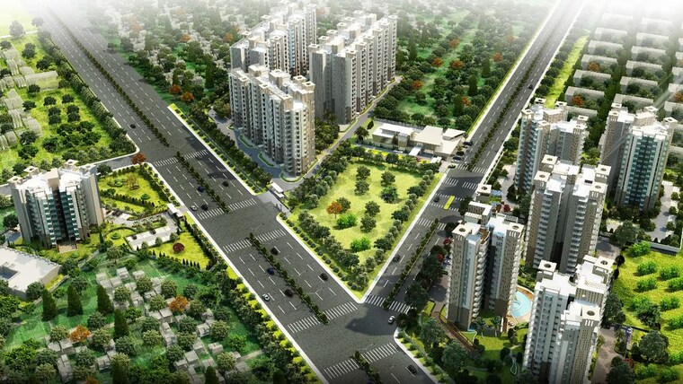Exterior View, experion-the-heart-song 4 Bedroom 4168 Sq.Ft. Apartment In Sector 108 Gurgaon 9257604