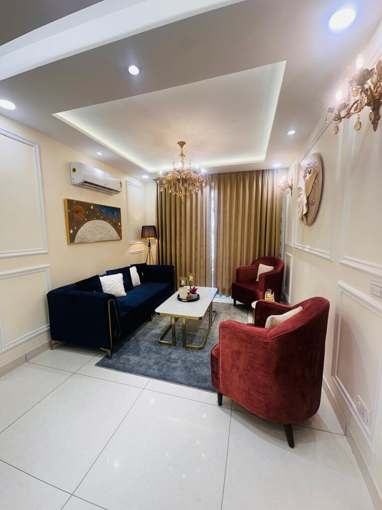 Living Room, the-suman-marvelous 3 Bedroom 1890 Sq.Ft. Apartment In Ramgarh Bhudda Zirakpur 9257691