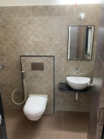 Bathroom in 1 BHK Apartment at Wadhwani Sai Paradise, Punawale – for Rent