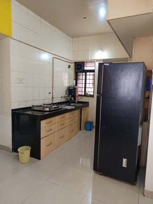 Kitchen in 2 BHK Apartment at Magarpatta City Cosmos, Magarpatta Road – for Rent