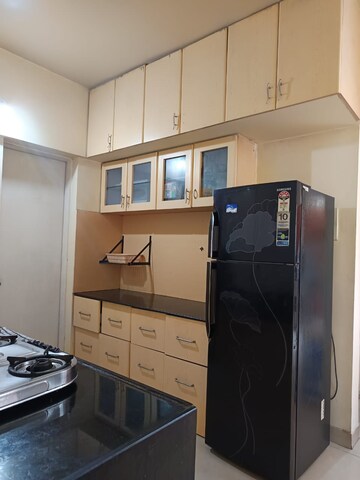 Kitchen in 2 BHK Apartment at Magarpatta City Cosmos, Magarpatta Road – for Rent