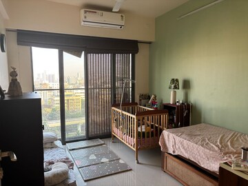 Bedroom in 4 BHK Apartment at Rustomjee Seasons, Bandra East – for Rent