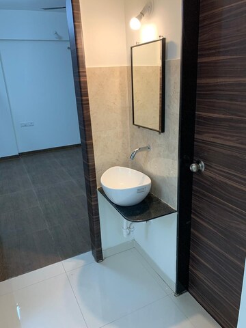 Bathroom in 2 BHK Apartment at Wadhwani Sai Paradise, Punawale – for Rent