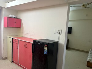 Kitchen in 2 BHK Apartment at Magarpatta City Cosmos, Magarpatta Road – for Rent