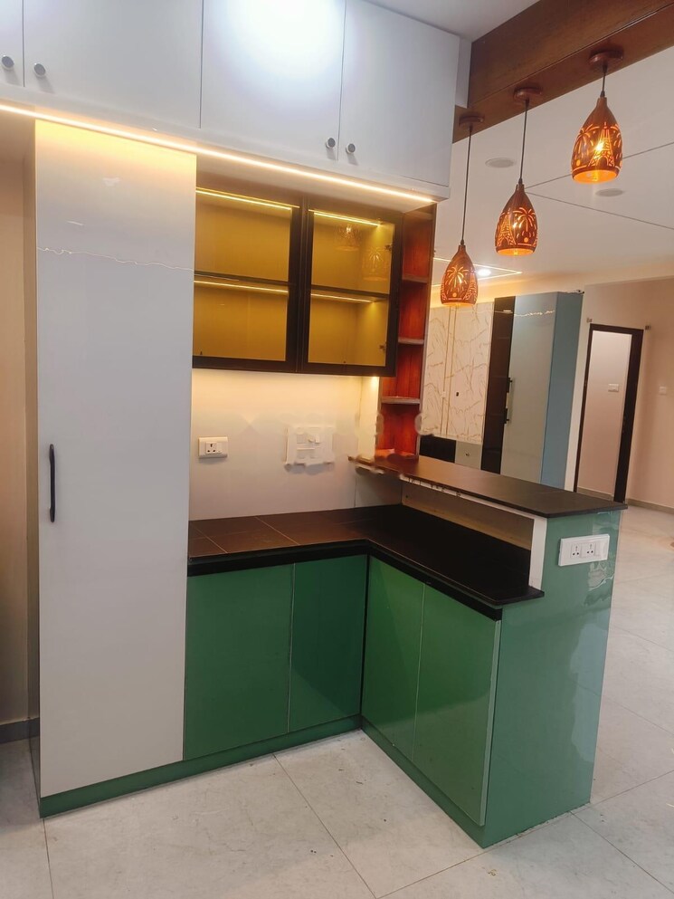 Kitchen, manikonda 3 Bedroom 1795 Sq.Ft. Apartment In Manikonda Hyderabad 9257790