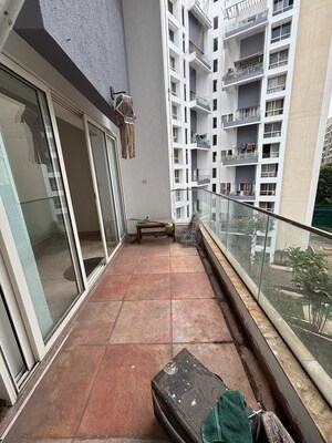 Balcony in 2 BHK Apartment at Marvel Azure, Hadapsar – for Rent