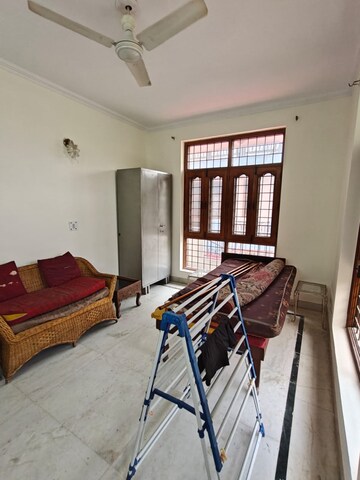 Living Room in 4 BHK Builder Floor at Sushant Lok I – for Rent