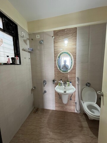 Bathroom in 2 BHK Apartment at Wakad – for Rent