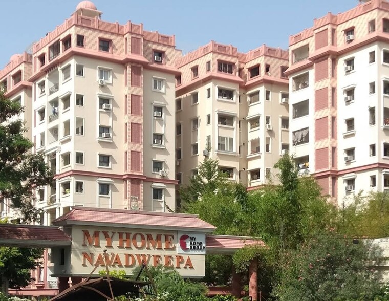 Exterior View, my-home-navadweepa 3 Bedroom 2000 Sq.Ft. Apartment In Madhapur Hyderabad 9257880