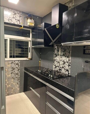 Kitchen in 3 BHK Apartment at My Home Navadweepa, Madhapur – for Rent