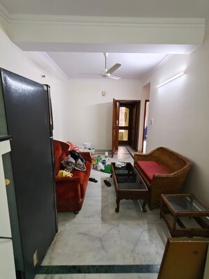 Living Room in 4 BHK Builder Floor at Sushant Lok I – for Rent