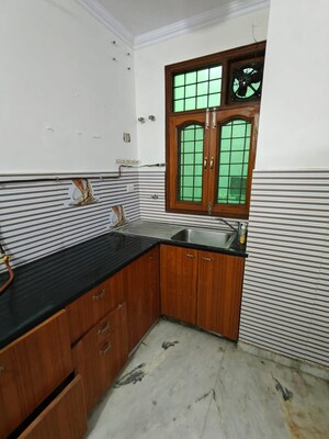 Kitchen in 4 BHK Builder Floor at Sushant Lok I – for Rent