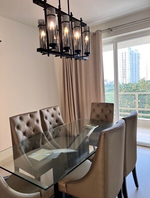 Living Room in 4 BHK Apartment at Abw La Lagune, Sector 54 – for Rent