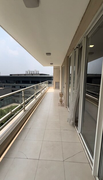 Balcony in 4 BHK Apartment at Abw La Lagune, Sector 54 – for Rent