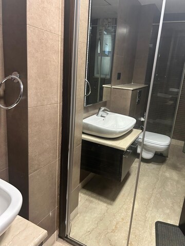 Bathroom in 4 BHK Apartment at Abw La Lagune, Sector 54 – for Rent