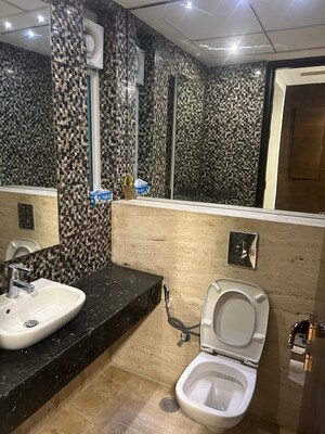 Bathroom in 4 BHK Apartment at Abw La Lagune, Sector 54 – for Rent