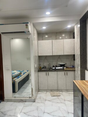 Kitchen in 1 BHK Builder Floor at Sector 57 – for Rent