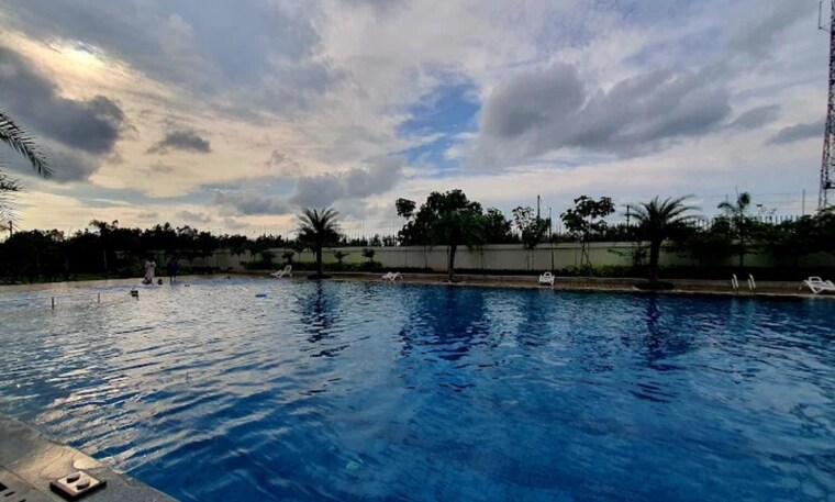 Swimming Pool, my-home-tridasa 2.5 Bedroom 1505 Sq.Ft. Apartment In Tellapur Hyderabad 9257957