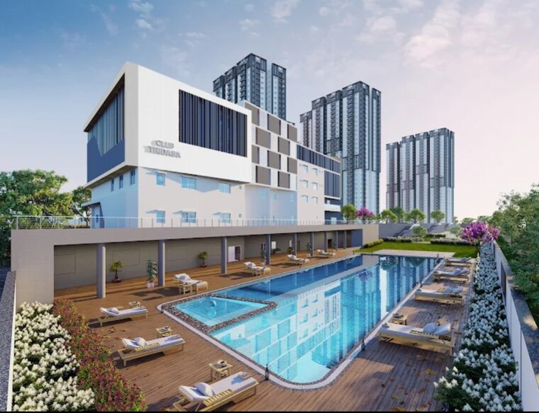 Exterior View, my-home-tridasa 2.5 Bedroom 1505 Sq.Ft. Apartment In Tellapur Hyderabad 9257957