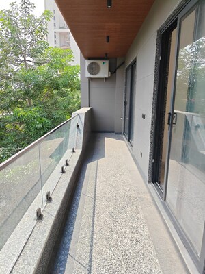 Balcony in 2 BHK Builder Floor at Sushant Lok I – for Rent
