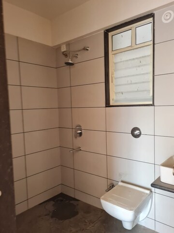 Bathroom in 3 BHK Apartment at Austin County, Tathawade – for Rent