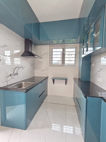 Kitchen in 2 BHK Apartment at Mahathi Nilayam, Madhapur – for Rent