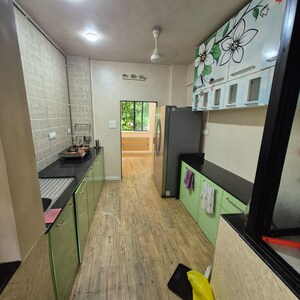 Kitchen in 2 BHK Apartment at Tranquik Treat Apartment, Versova – for Rent