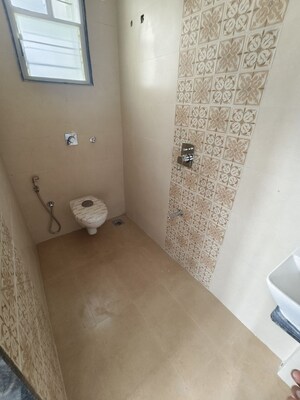 Bathroom in 1 BHK Apartment at Wadgaon Sheri – for Rent