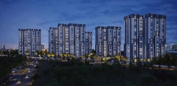 2 BHK Apartment – Exterior View View at My Home Tridasa, Tellapur - for Rent