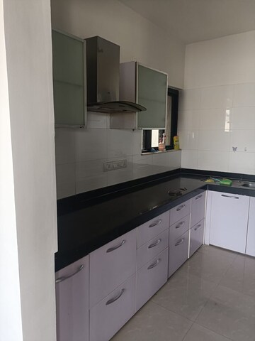 Kitchen in 3 BHK Apartment at Dorabjee Royale Heritage Mall, Mohammadwadi – for Rent