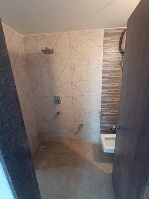 Bathroom in 3 BHK Builder Floor at Sushant Lok I – for Rent