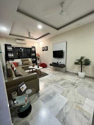 Living Room in 3 BHK Apartment at Aundh – for Sale