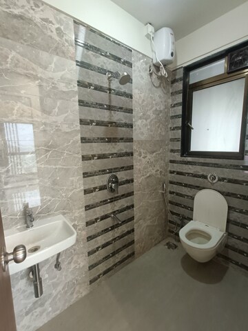 Bathroom in 1 BHK Apartment at BP DPS Park View, Goregaon West – for Rent