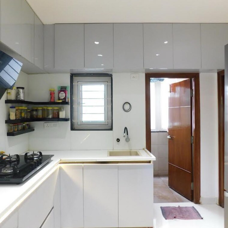 Kitchen, dukes-galaxy 3 Bedroom 2185 Sq.Ft. Apartment In Chinthal Basti Hyderabad 9258200