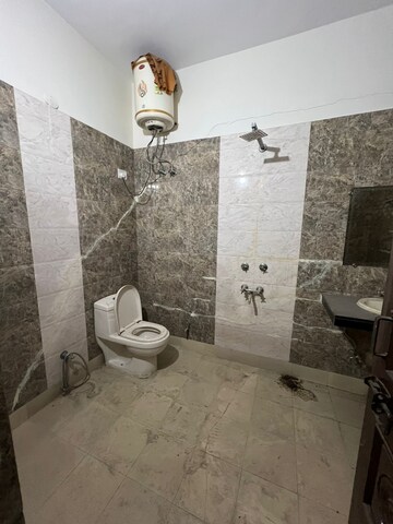 Bathroom in 1 BHK Builder Floor at Saket – for Rent