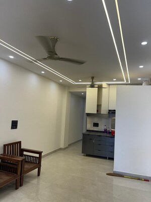 Staircase in 3 BHK Builder Floor at Freedom Fighters Enclave – for Sale