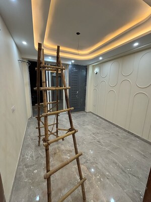 Staircase in 3 BHK Builder Floor at Sainik Colony – for Sale