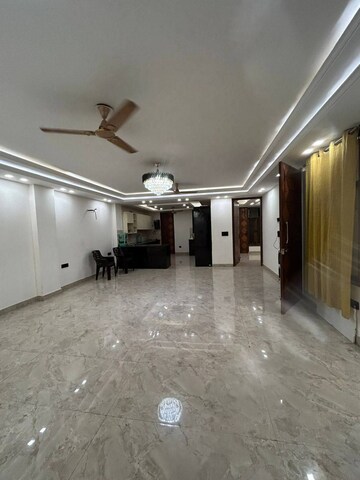 Living Room in 3 BHK Builder Floor at Saket – for Rent