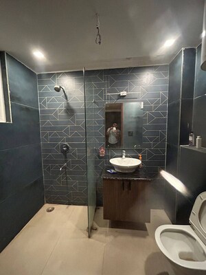 Bathroom in 3 BHK Builder Floor at Saket – for Rent