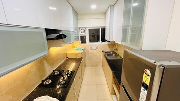 Kitchen in 2 BHK Apartment at Prestige High Fields, Gachibowli – for Rent