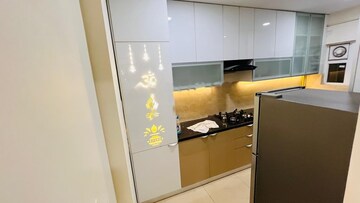 Kitchen in 2 BHK Apartment at Prestige High Fields, Gachibowli – for Rent
