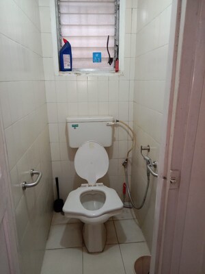 Bathroom in 2 BHK Apartment at Arunodaya CHS, Andheri East – for Rent