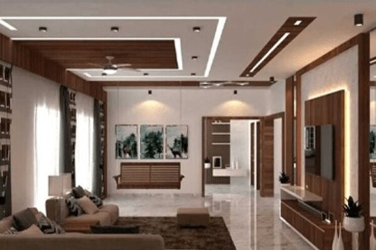 Living Room, exotica-east-square 4 Bedroom 1882 Sq.Ft. Apartment In Nyay Khand Ghaziabad 9258490
