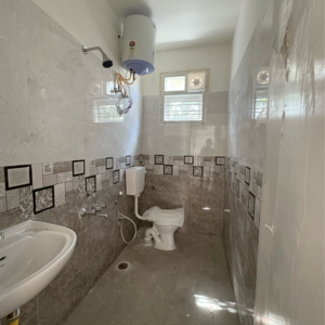 Bathroom in 1 BHK Builder Floor at Hsr Layout – for Rent