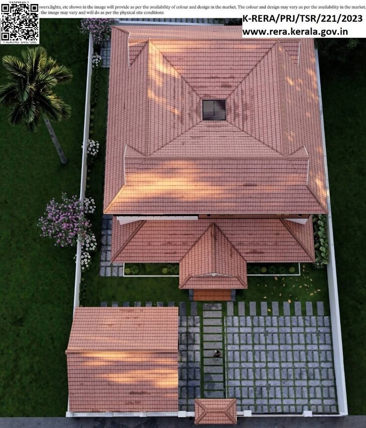 Exterior View, guruvayoor 5 Bedroom 3100 Sq.Ft. Independent House In Guruvayoor Thrissur 9258706