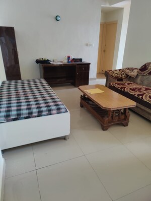 Living Room in 2 BHK Apartment at Habitech Greens, Tech Zone 4 Greater Noida – for Rent