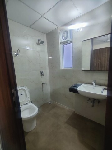 Bathroom in 2.5 BHK Builder Floor at M3M Soulitude, Sector 89 – for Rent